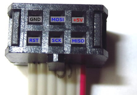 Plug-end of the cable