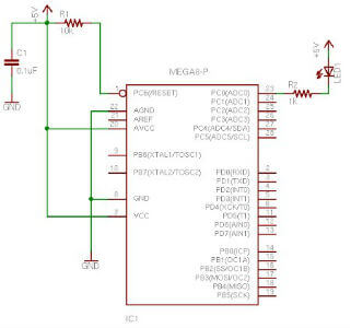 ATMega8 chip